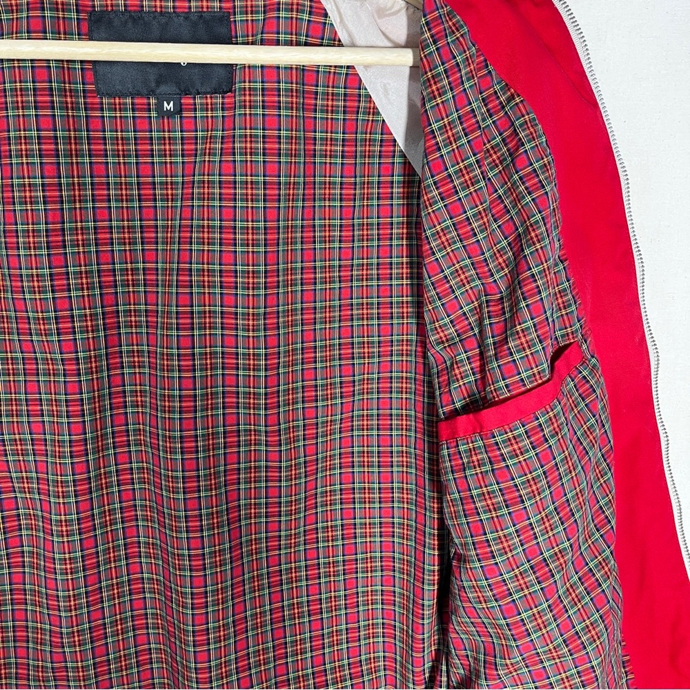 Bullock & Jones Vintage Classic Poplin Barracuda Red Jacket Mens Size Medium - Picture 10 of 11